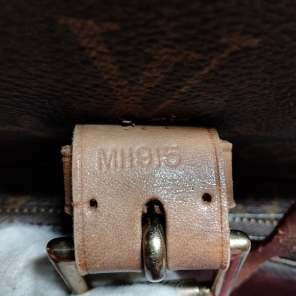 (D440) Louis Vuitton LV BackPack Bag Montsouris GM Brown Monogram - Picture 7 of 7